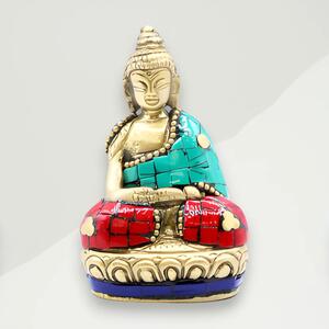 Eklektična Buddha Figurina 5x7.5