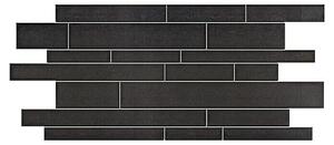 Ambiente by Palazzo Mozaik pločica Brick (30 x 60 cm, Crne boje, Mat)