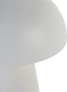 Stolna lampa siva uklj. LED punjivu i 3-stupanjski regulator osjetljiv na dodir IP44 - Daniel
