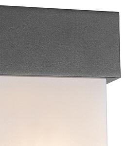 Vanjska zidna lampa tamno siva IP54 senzor pokreta - Tide