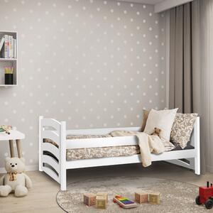 Dječiji krevet Mela 80 x 160 cm, bijeli Podnica: Bez podnice, Madrac: Bez madraca