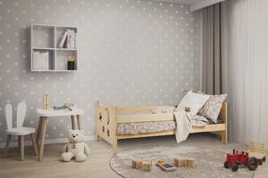 Dječiji krevet MOON 80 x 160 cm, borovo drvo Podnica: Sa lameliranom podnicom, Madrac: Bez madraca