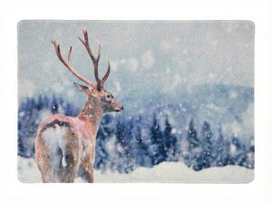 Božićna otirač WILD IN WHITE 38x58 cm - više varijanti Varijanta: Jelen