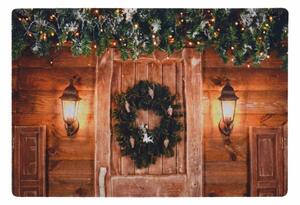 Božićna otirač RUSTIC WELCOME 38x58 cm - više varijanti Varijanta: Vijenac