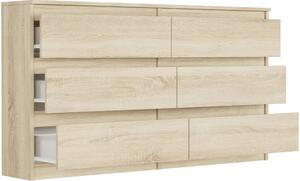 Moderna komoda R-140 - razne verzije boja sonoma