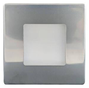 LED Vanjska stubišna svjetiljka LED/1,7W/230V 4000K IP44 krom