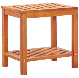 VidaXL Bočni stolić od masivnog bagremovog drva 45 x 33 x 45 cm