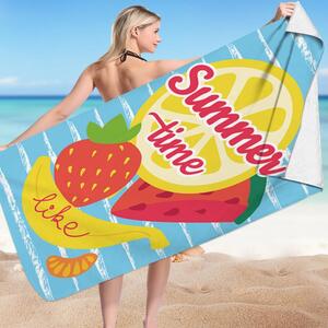 Ručnik za plažu s motivom Summer Time 150 x 70 cm