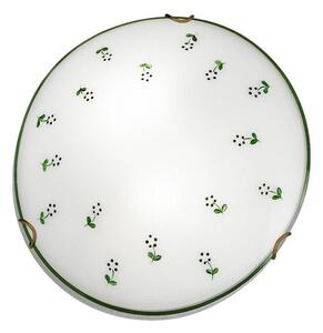 Kolarz 731.13.4.21 - Stropna svjetiljka NONNA 3xE27/60W/230V pr. 50 cm zelena