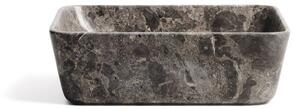 Sivi kameni umivaonik 40x40 cm Darnen – Kave Home