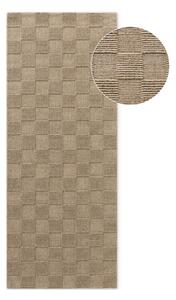 Smeđa ručno rađena vunena staza 80x200 cm Scala – Villeroy&Boch
