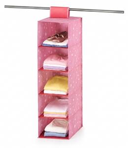 Viseći organizator za ormar STELLA 95 cm, ružičasti