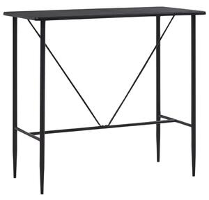 VidaXL Barski stol crni 120 x 60 x 110 cm MDF