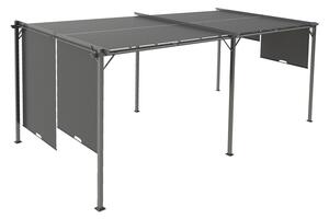 Antracit terasa pergola Sevilla 3x6m Garden Point