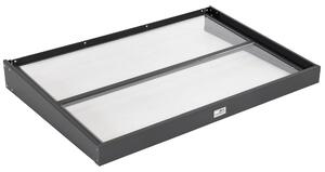 Nadstrešnica za vrata Lubeck 80 x 120 cm CoverTech antracit