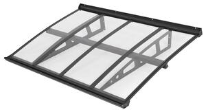 Nadstrešnica za vrata Kassel 100 x 150 cm CoverTech antracit