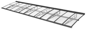 Nadstrešnica za vrata Kassel 100 x 450 cm CoverTech antracit