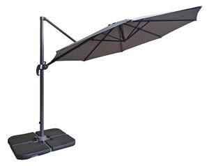 Vrtni suncobran Pesaro 3m antracit Garden Point