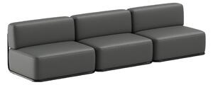 Tamno sivi vrtni modularni kauč 306 cm Straw – Sit Sit