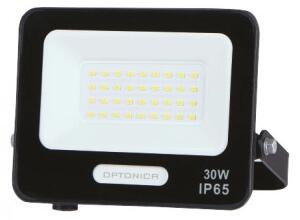 LED SMD reflektor crnog tijela 30W 4000K IP65 s 15 cm kabela
