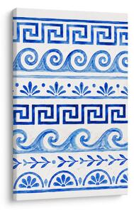 Slika mediteranski plavi uzorci