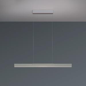 BOPP Bopp LED viseća svjetiljka Nano 2.0, duljina 100 cm, boja aluminija, prigušiva, Metalik, Dnevni boravak/blagovaonica, Aluminij