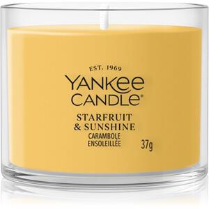 Yankee Candle Starfruit & Sunshine mala mirisna svijeća bez staklene posude 37 g