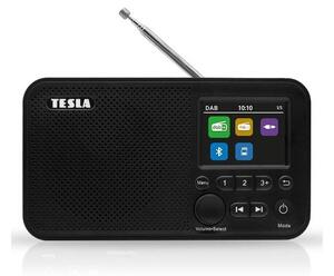 TESLA Electronics - Radio DAB+ FM 5W/1800 mAh crna