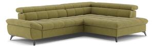 Rasklopivi kutni sofa L MARANO desni maslinasti