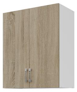 Zondo.hr Gornji kuhinjski ormarić Sylrona 60 G 72 2F (hrast sonoma). Akcija -8%. 1032969