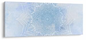 Slika - Zimska mandala (120x50 cm)
