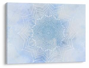 Slika - Zimska mandala (70x50 cm)