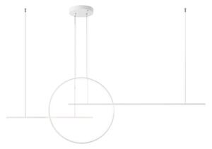 Redo 01-1736 - LED Prigušivi luster na sajli GIOTTO LED/56W/230V bijela