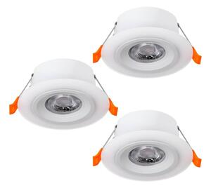 Eglo 900913 - SET 3x LED Ugradbena svjetiljka CALONGE 3xLED/4,8W/230V bijela