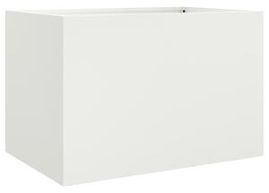 VidaXL Sadilica bijela 62 x 47 x 46 cm od hladno valjanog čelika