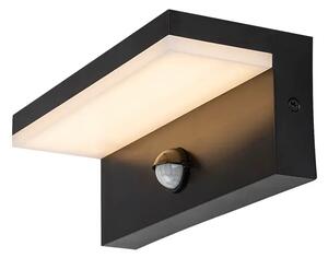 ZARAGOZA VANJSKA ZIDNA SVJETILJKA LED 9W/CRNA/IP54/800lm RA77115