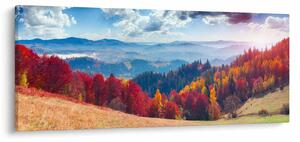 Slika šarenog jesenjeg krajolika (120x50 cm)