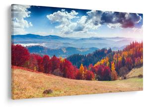 Slika šarenog jesenjeg krajolika (90x60 cm)