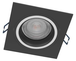 Eglo 900763 - LED RGBW Prigušiva ugradbena svjetiljka CAROSSO-Z 4,7W/230V crna