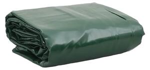Cerada zelena 3 x 4 m 650 g/m² - Zelena 3 x 4 m bez rupica