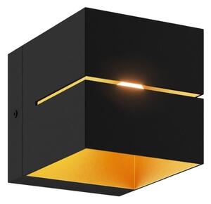 Zuma Line 91067-N - Zidna svjetiljka TRANSFER WL 1xG9/40W/230V crna/zlatna