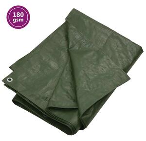 Cerada 180 g/m² 8x8 m zelena HDPE - Zelena 8 x 8 m 180 gsm