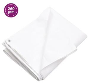 Cerada 260 g/m² 4x4 m bijela HDPE - Bijela 4 x 4 m 260 gsm