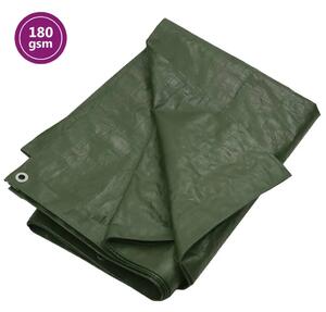 Cerada 180 g/m² 3 x 4 m zelena HDPE - Zelena 3 x 4 m 180 gsm