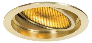 Moderni ugradbeni reflektor zlatni podesivi - Coop 111 Honey