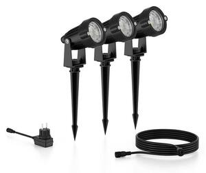 Philips - SET 3x LED Vanjska reflektorska svjetiljka CASPER LED/1,5W/24/230V IP44
