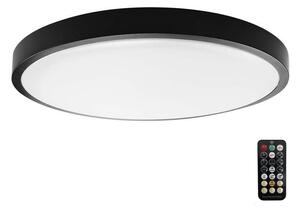 LED Stropna svjetiljka za kupaonicu sa senzorom LED/18W/230V 4000K IP44 crna