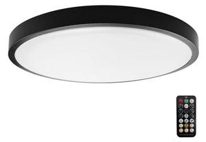 LED Stropna svjetiljka za kupaonicu sa senzorom LED/24W/230V 4000K IP44 crna