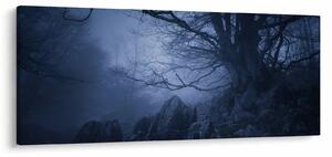 Slika tamne šume (120x50 cm)