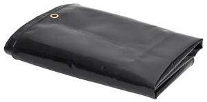 Cerada 650 g/m² 3 x 3 m crna - Crna 3 x 3 m with eyelets